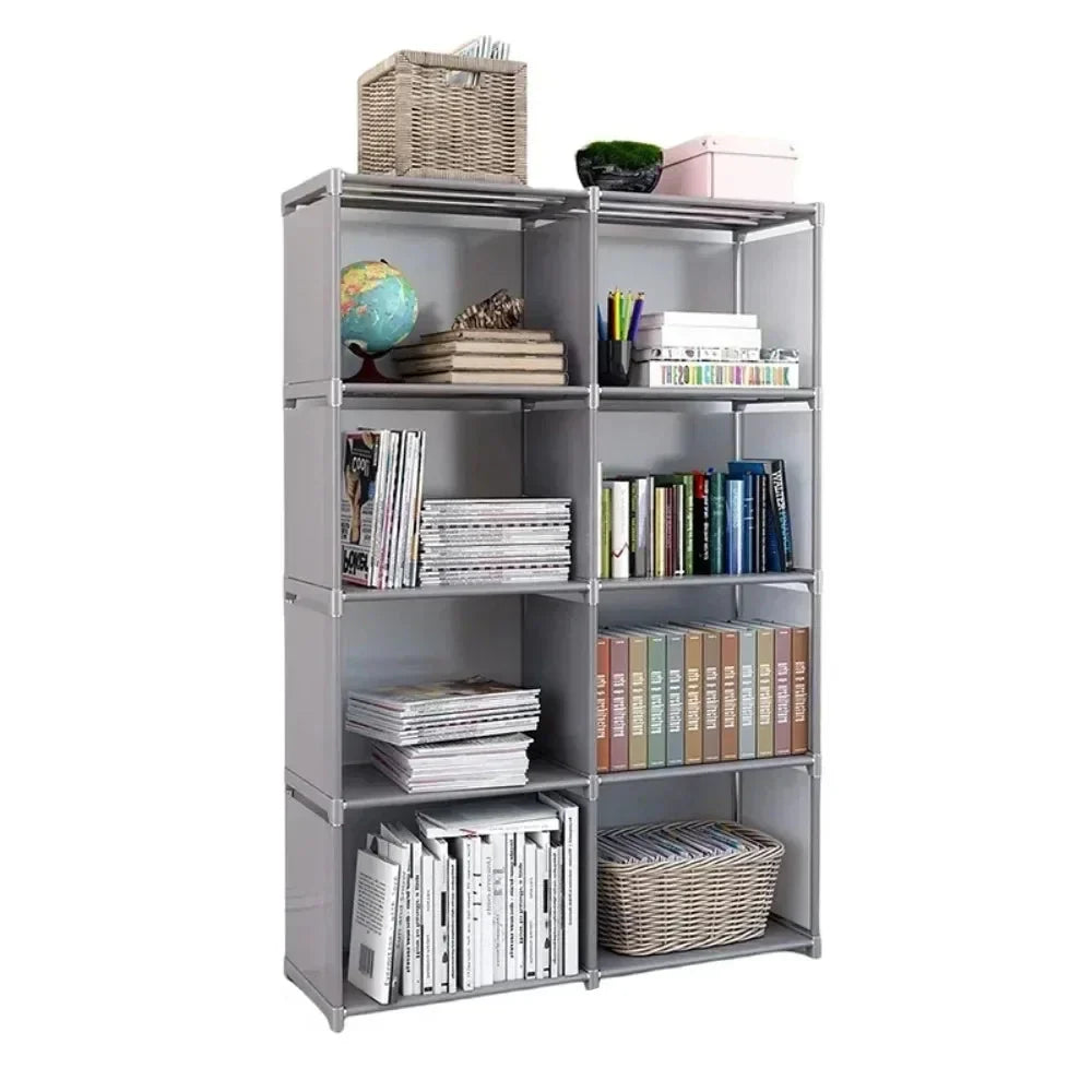 5-Tier Simple Bookshelf Easy Assembly DIY Bookcase