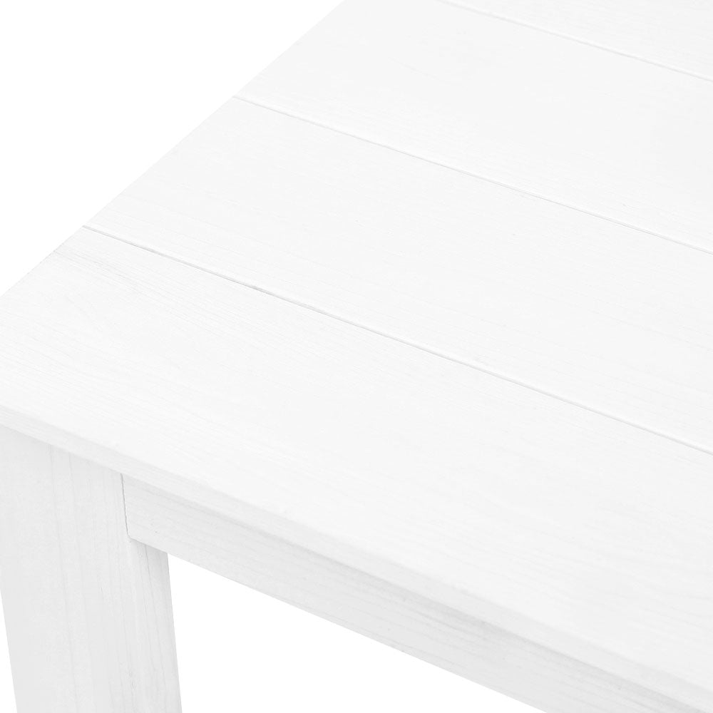 NNEDSZ Outdoor Side Beach Table - White