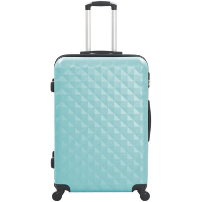 Sada cestovných kufrov s kozmetickou taštičkou, rôzne farby- mätovo zelená