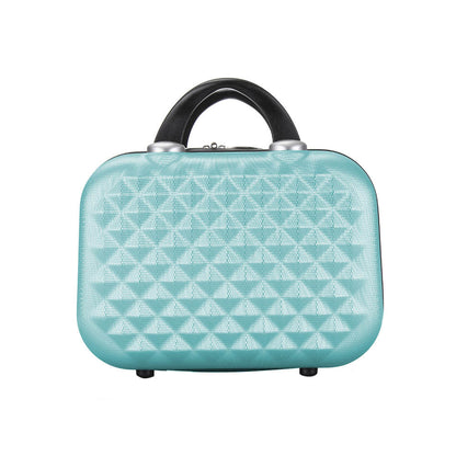 Sada cestovných kufrov s kozmetickou taštičkou, rôzne farby- mätovo zelená